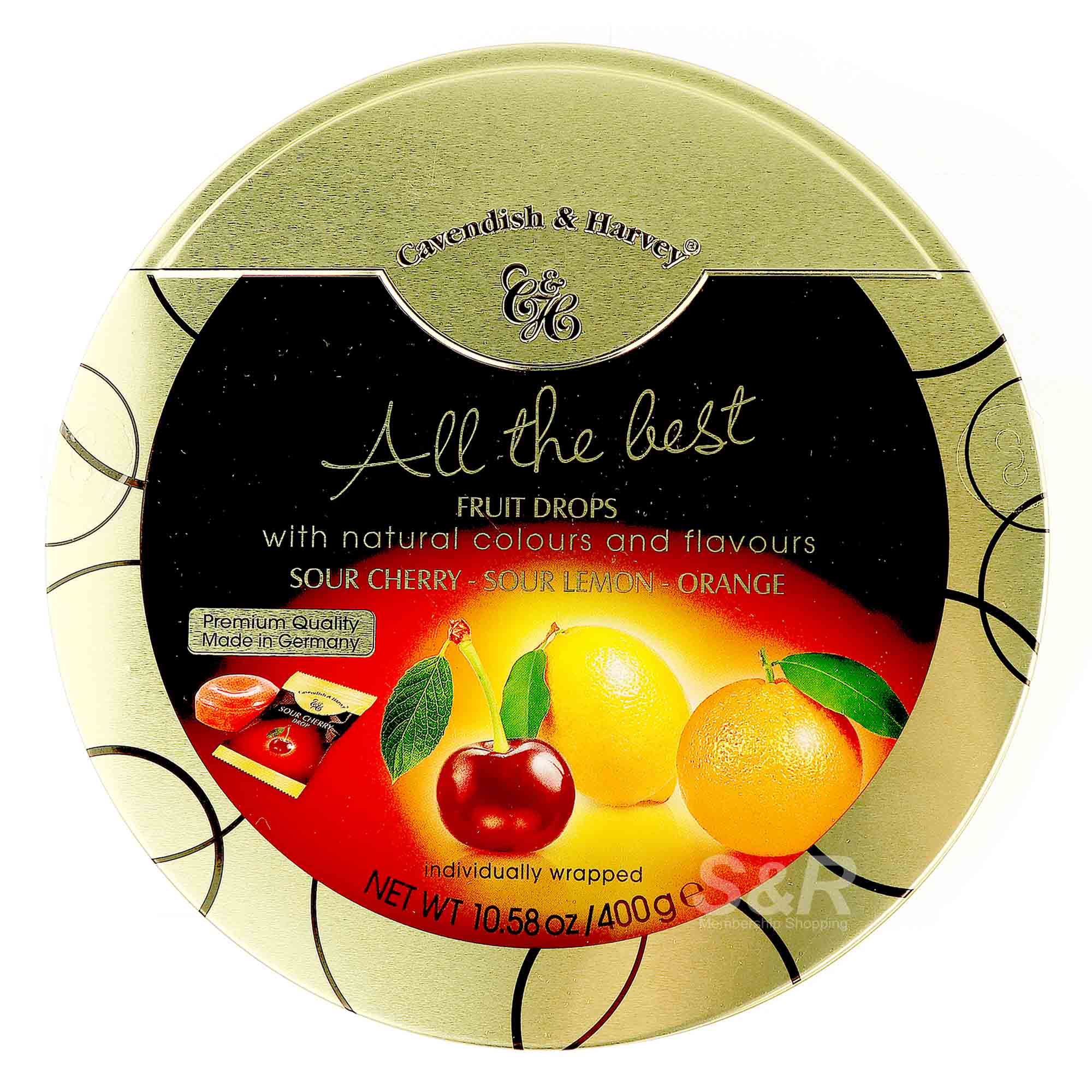 Cavendish & Harvey All The Best Fruit Drops 400g